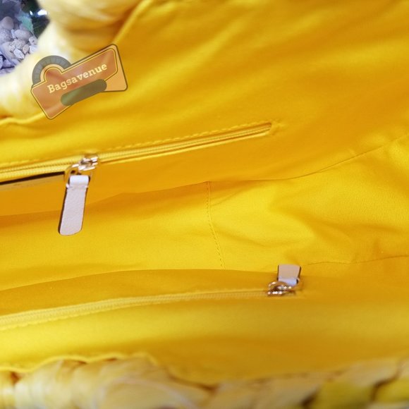 Lemon Medium Tote Picnic Perfect White Kate Spade - Picture 3 of 16